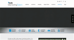 Desktop Screenshot of mentoringtalent.com